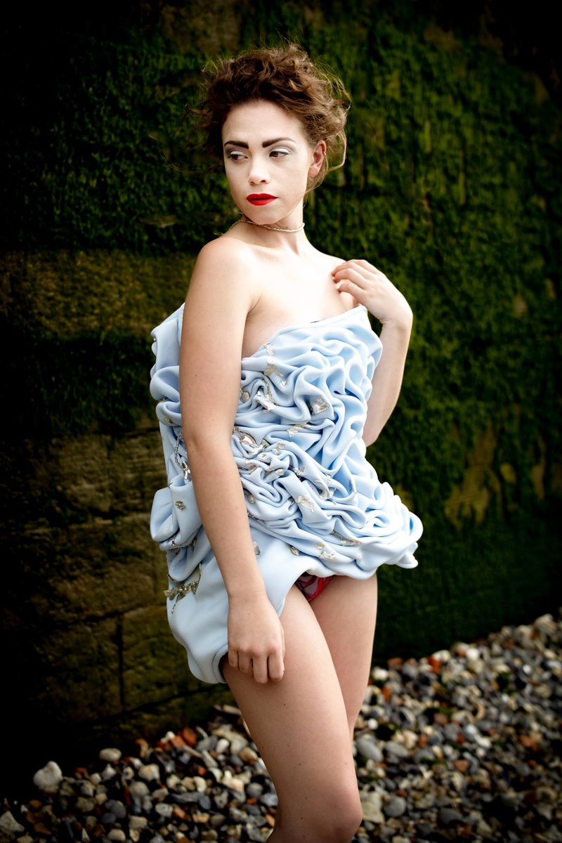 Female model photo shoot of juliya skakhulova in London