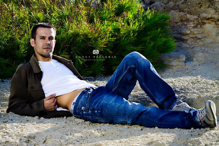 Male model photo shoot of arnaud chevallier