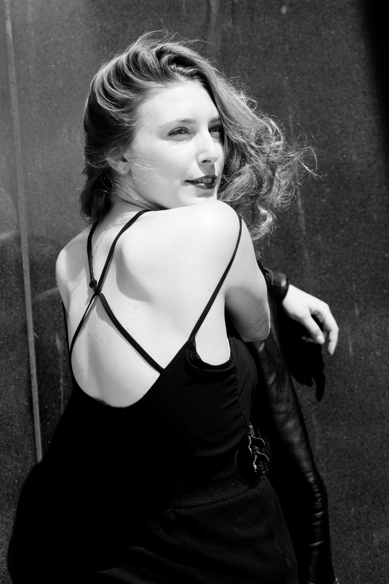 Female model photo shoot of ESCAR in New York