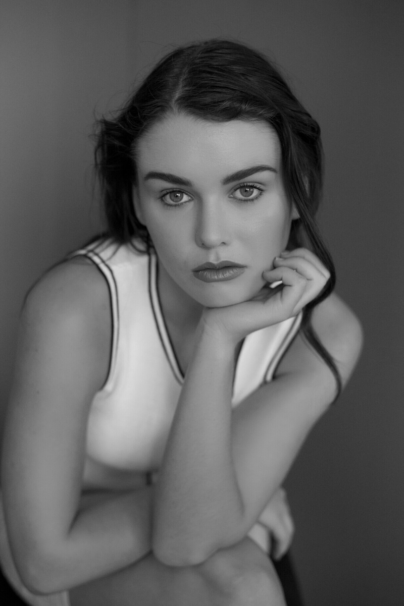 Female model photo shoot of Shana Steel  by AmeliaJaneSatoor, makeup by Courtney Deagon