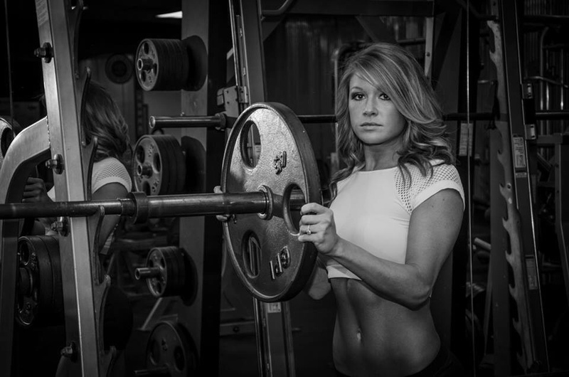 Female model photo shoot of MorganCooper512 in Gold's Gym