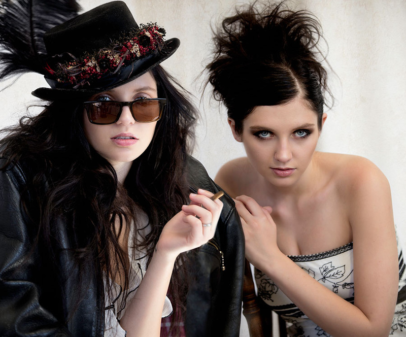 Female model photo shoot of Bianca D and Paulina Sadecka by R P Getz