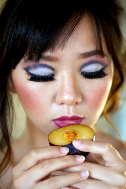 Female model photo shoot of Midnight Kumiko by Abclkjoimkj in OC, CA, makeup by kathyhuynhartistry