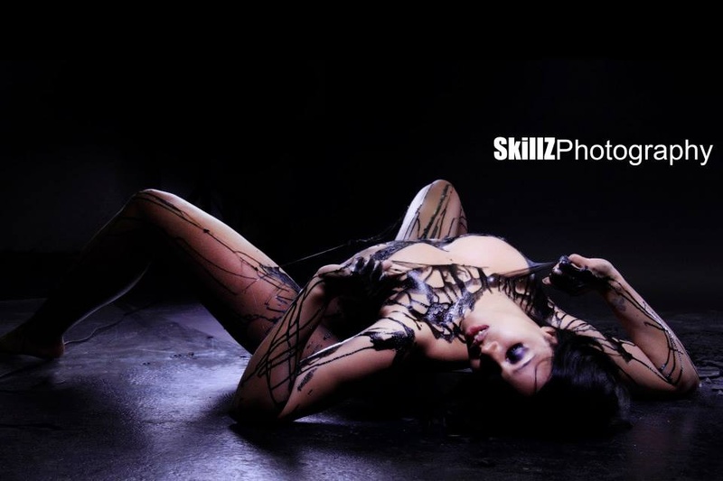 Male model photo shoot of Nick Skillz in skillz studio