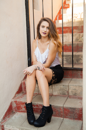 Female model photo shoot of Ashley San Diego