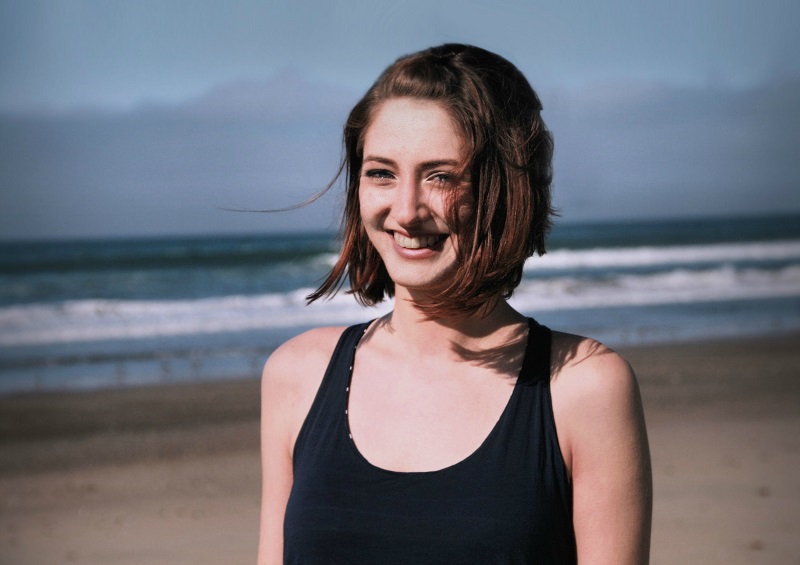 Female model photo shoot of Liz Lampson in Waddell Beach