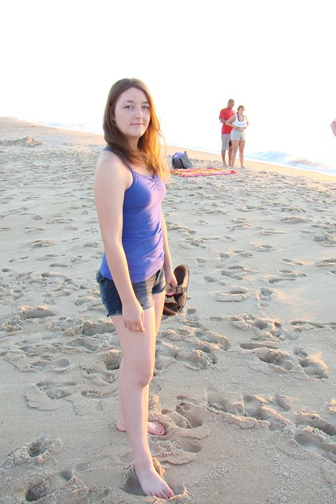Female model photo shoot of Emilhay in Ocean City, MD