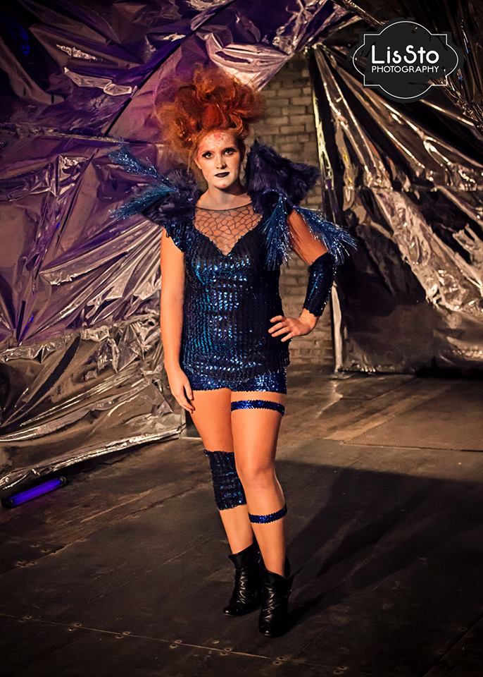 Female model photo shoot of JadeElizabeth20 in Voices from the Warehouse (EOS fashionshow 2014)