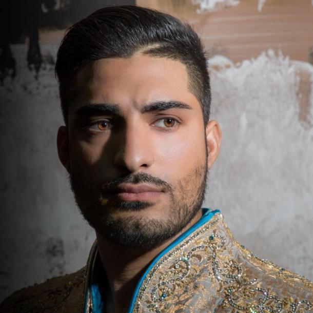 Male model photo shoot of Zubayr Din Mir
