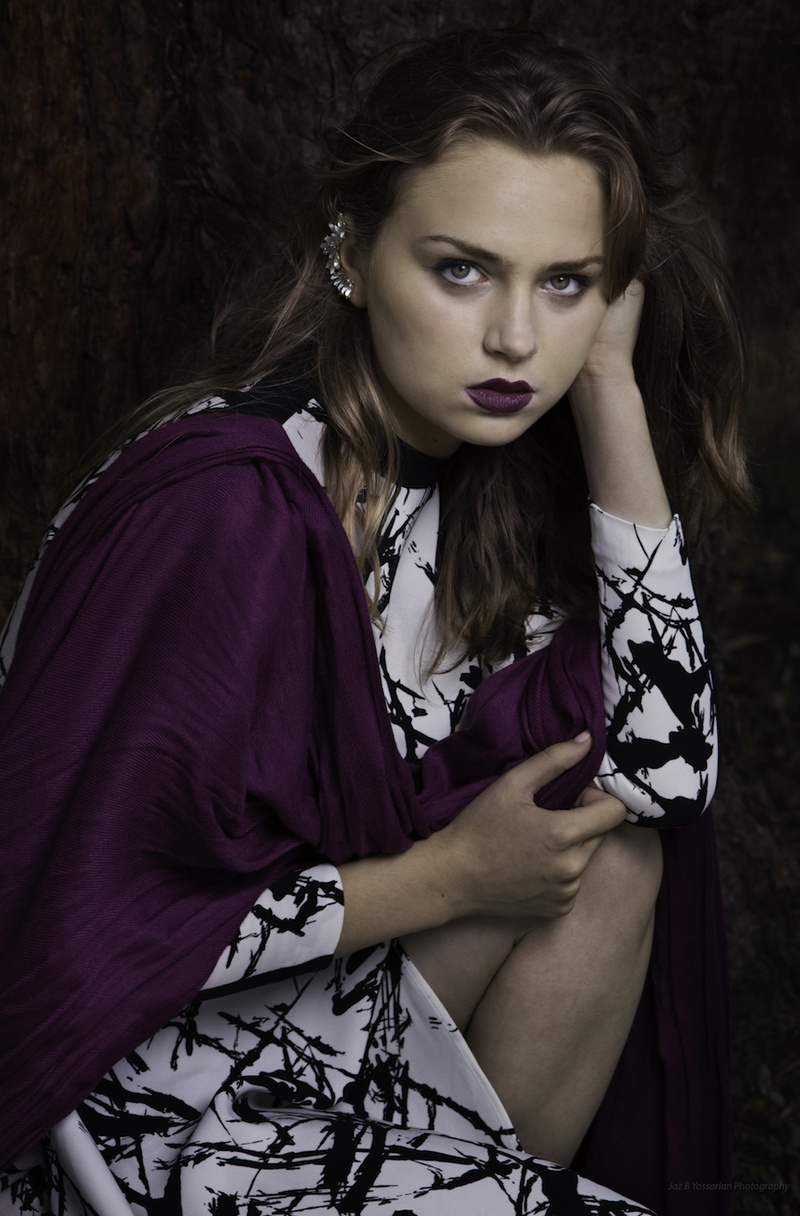 Female model photo shoot of JazStudios in Treasure Island, makeup by Jessica Fraser Art