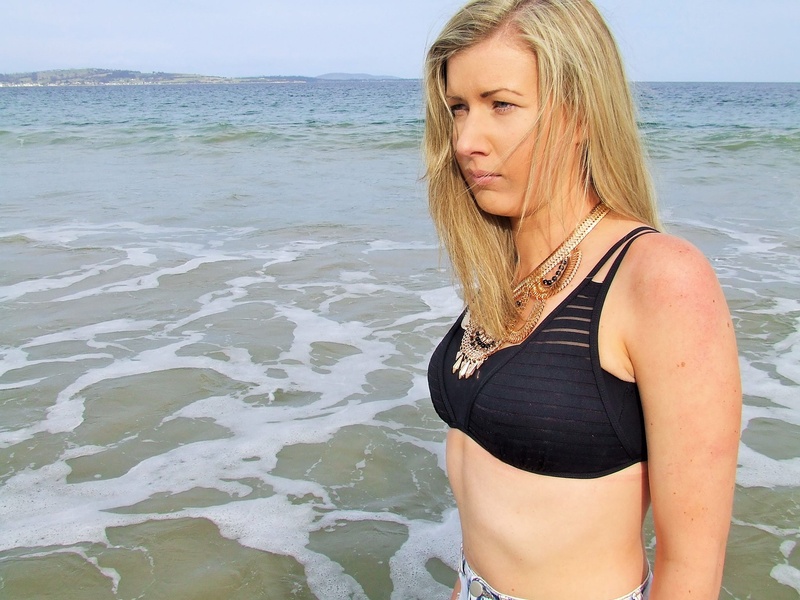 Female model photo shoot of Courtney Jade Lockwood in Kingston Beach Tasmania