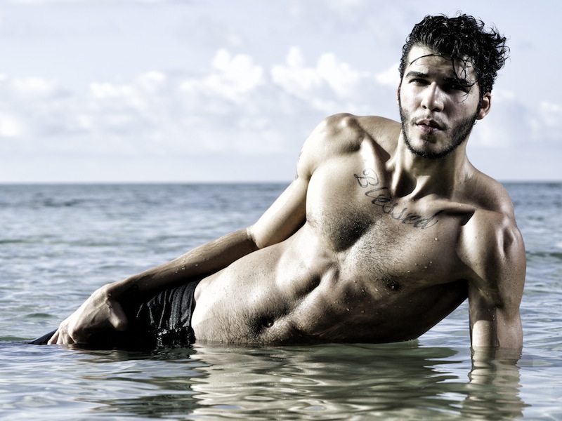 Male model photo shoot of Wolf Gunner by Grayson Hoffman in Key Biscayne