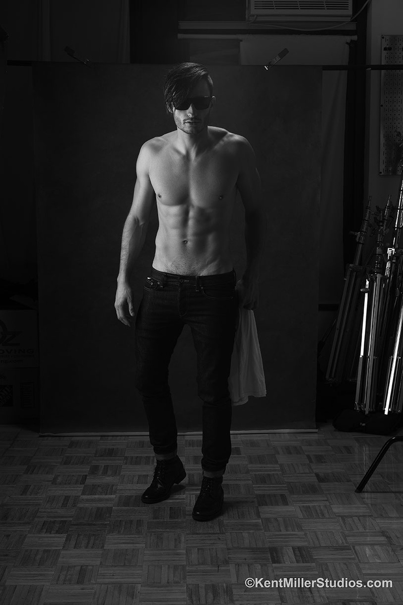 Male model photo shoot of John Sener