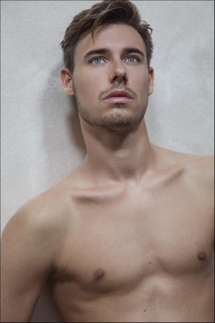 Male model photo shoot of Nicolocastagna by LF Studio in Milan