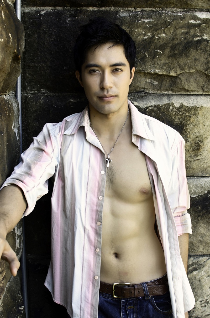 Male model photo shoot of Damien Sato by kb_foto_2020