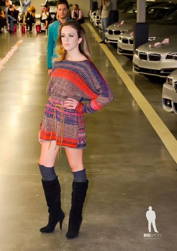 Female model photo shoot of Kennadie McDermott in BMW Seattle
