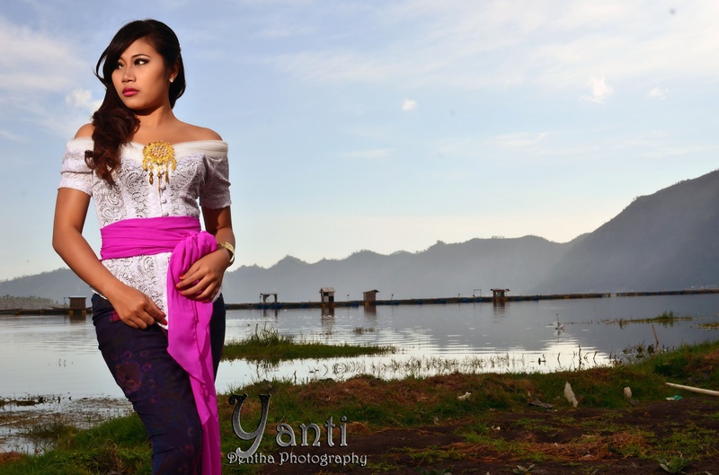Male model photo shoot of Mahesa Dentha in Lake Batur Bali