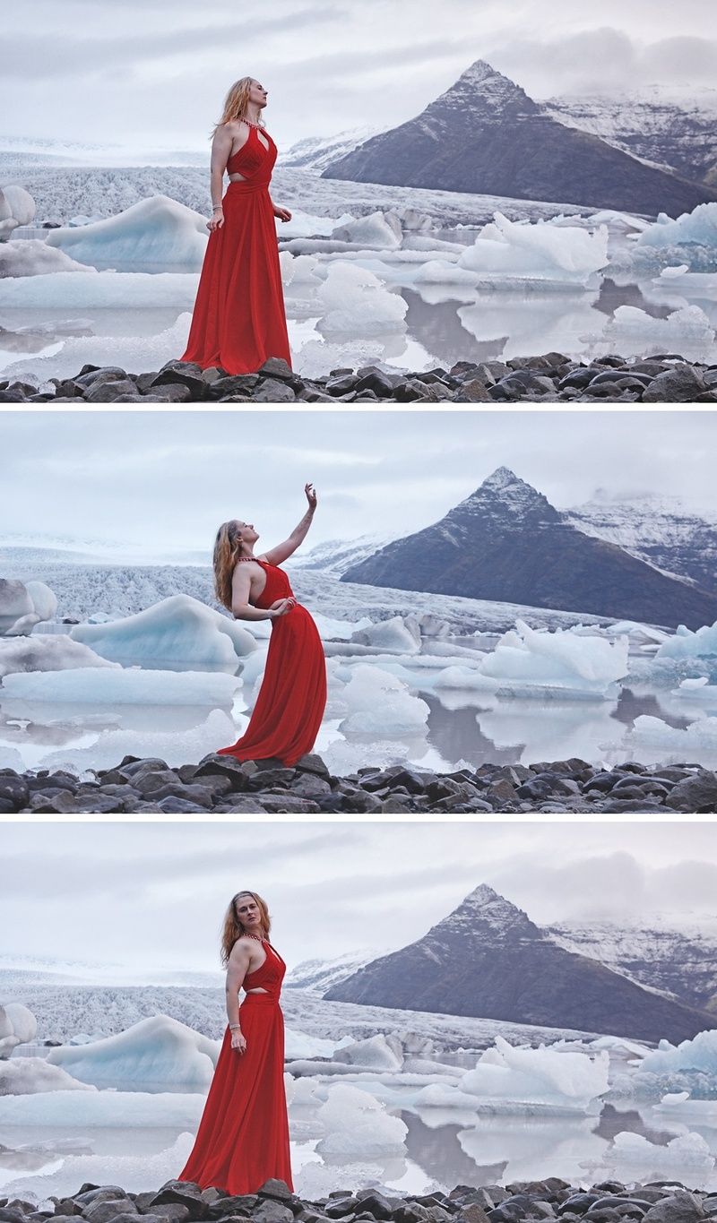 Female model photo shoot of Azteria by JeremyH in Iceland