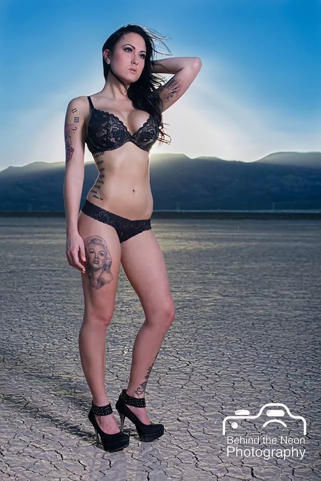 Female model photo shoot of KC Claire by Christos Patronas in Las Vegas, NV