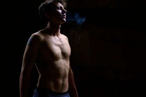 Male model photo shoot of fulltimecowboy by JACFOTO