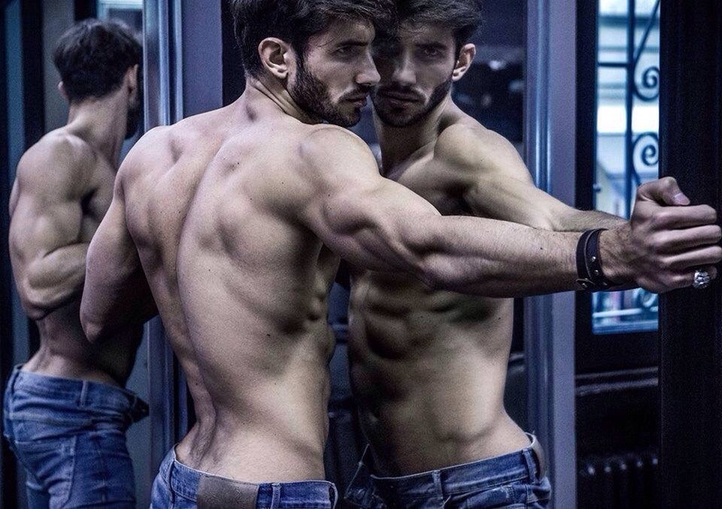 Male model photo shoot of Artur Dainese in Milan