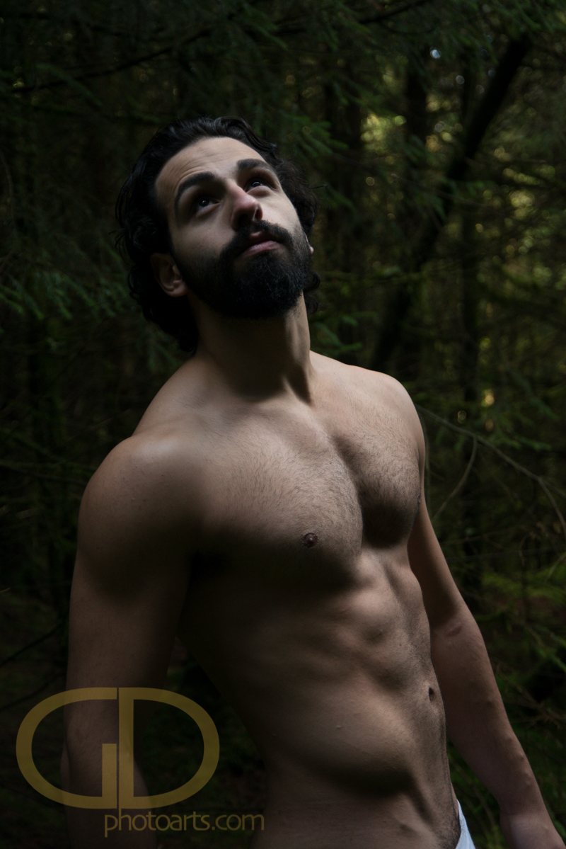 Male model photo shoot of AhdTamimi