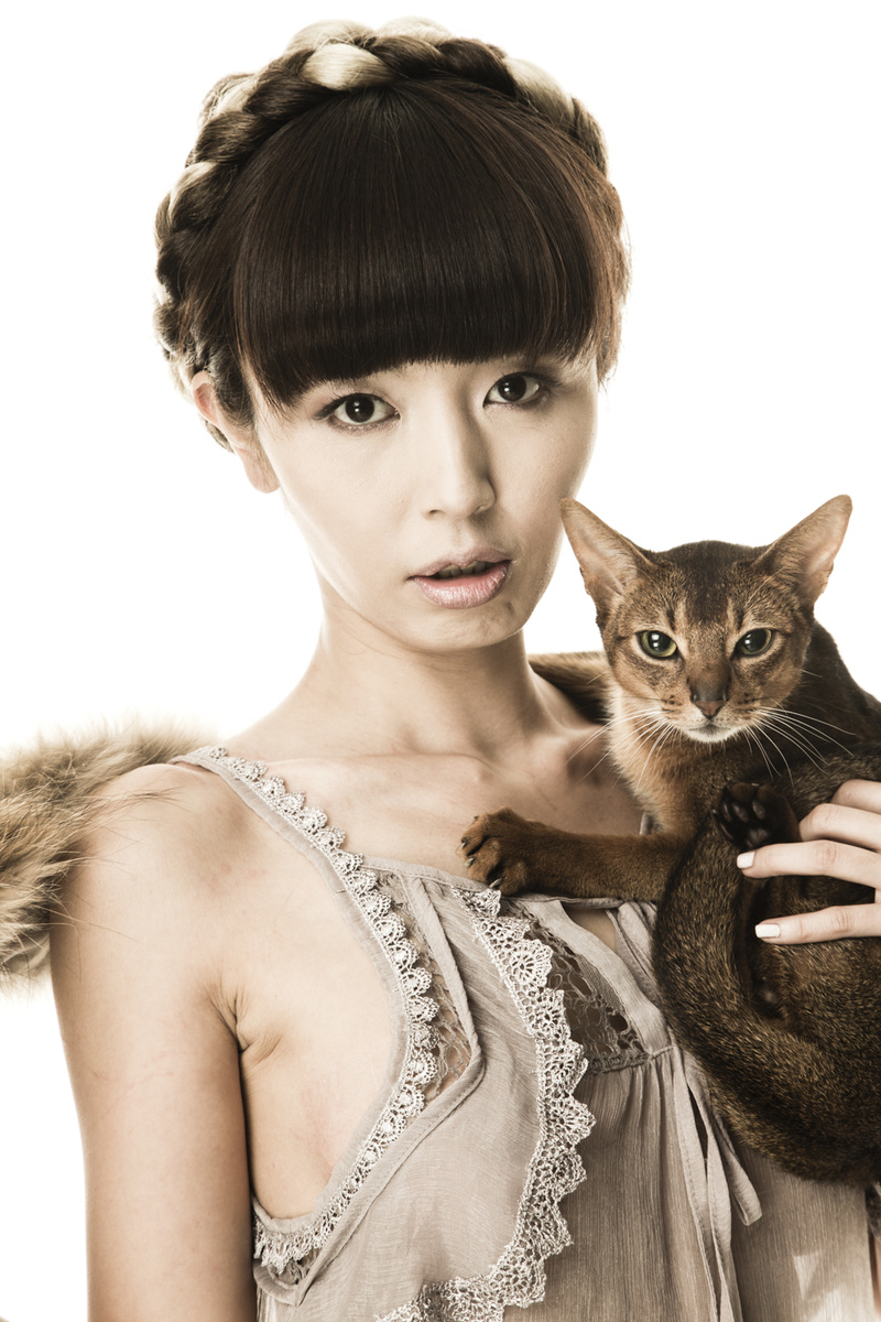 Female model photo shoot of MaricaHase in JAPAN