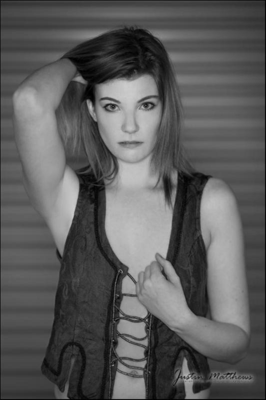 Female model photo shoot of Victoria Hyland by Justin Matthews