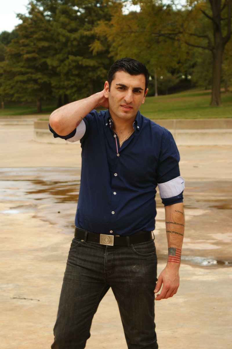 Male model photo shoot of Khoudian