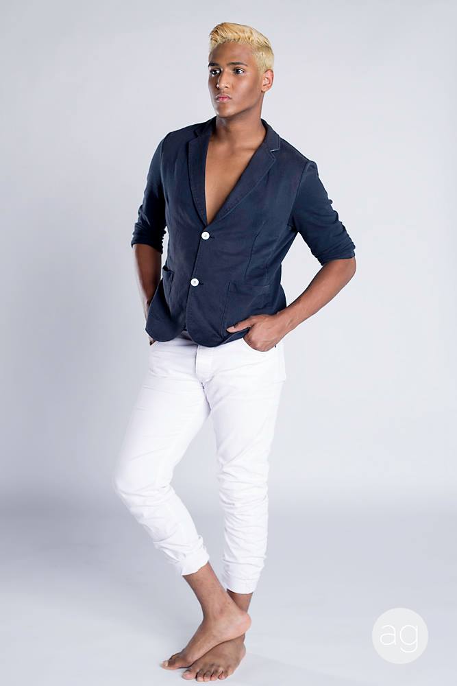 Male model photo shoot of Deion Galindo