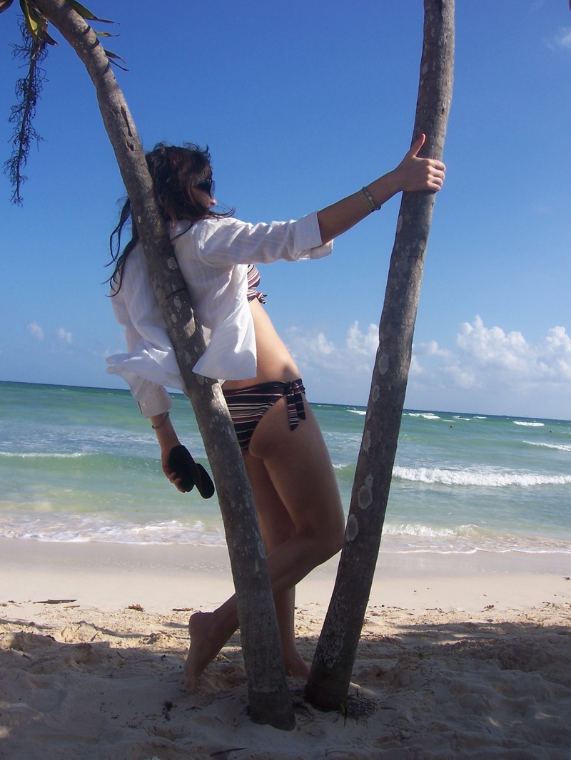 Female model photo shoot of Lana Karaban in Playa de Carmen, Mexico