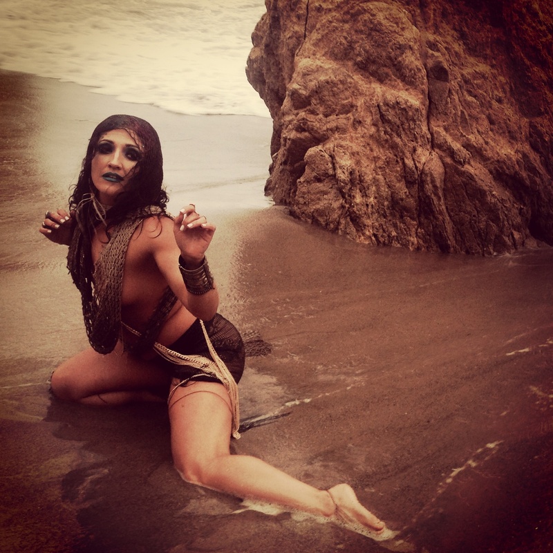 Female model photo shoot of JadeLotus in Malibu
