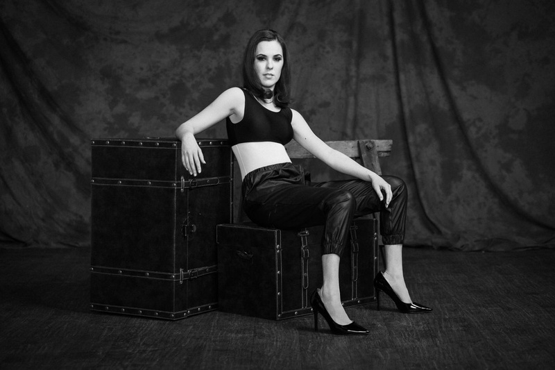 Female model photo shoot of lisa_benn in Chris Huzzard Studio