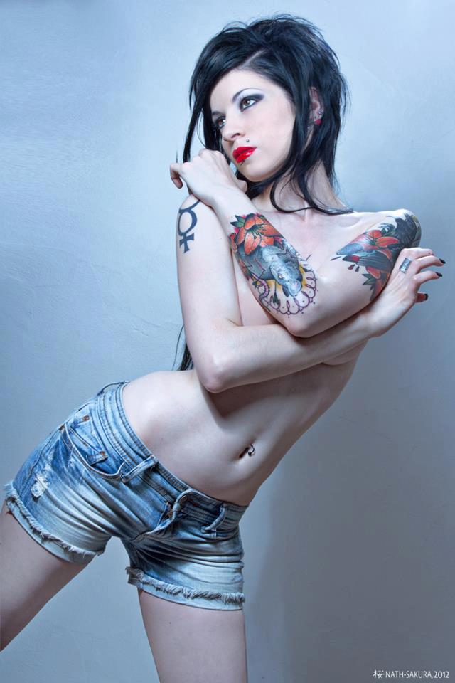 Female model photo shoot of Alerah Von Snatch