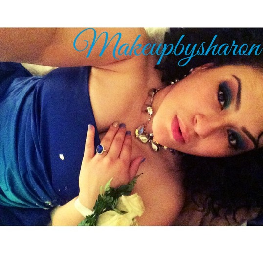 Female model photo shoot of Makeupbysharon
