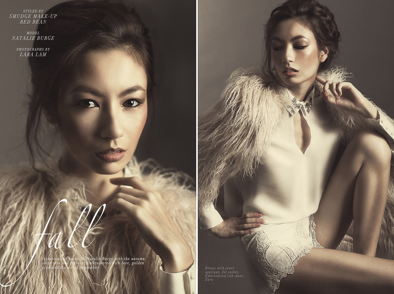 Female model photo shoot of NattyB by L ARA in Hong Kong, makeup by Jaime L Smith