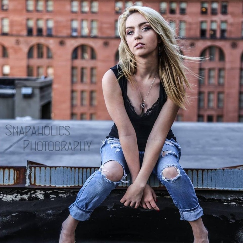 Female model photo shoot of chiaracof in Downtown Denver