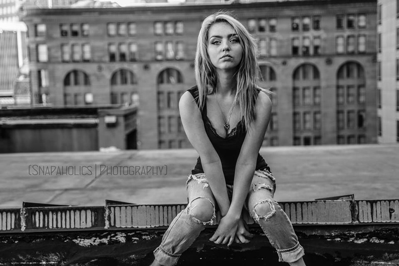 Female model photo shoot of chiaracof in Downtown Denver