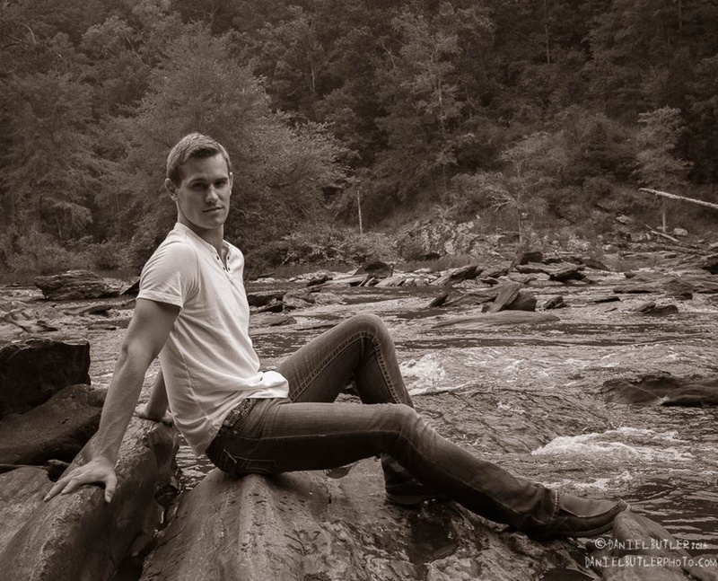 Male model photo shoot of Christian Conover by dbphotonc in Sweetwater Creek State Park