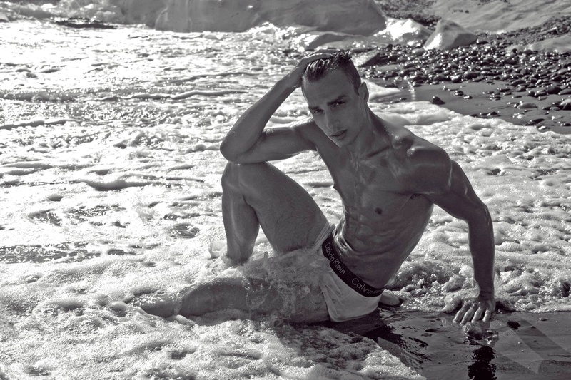 Male model photo shoot of Yanni Gari by Andreas Constantinou in Governor's Beach, Limassol, Cyprus