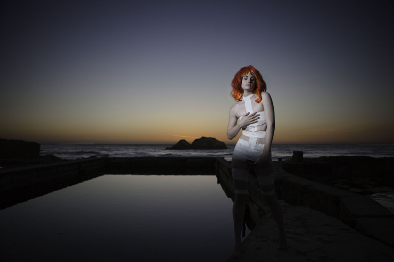 Male and Female model photo shoot of Drexel Productions and ArtemisAesthetic in Sutro Baths