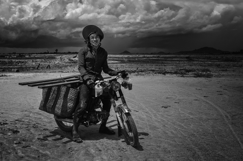 Male model photo shoot of Erin Baker in Kep, Cambodia