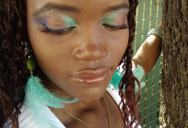 Female model photo shoot of Miss Cleezy in Exquisite U Beauty Boutique