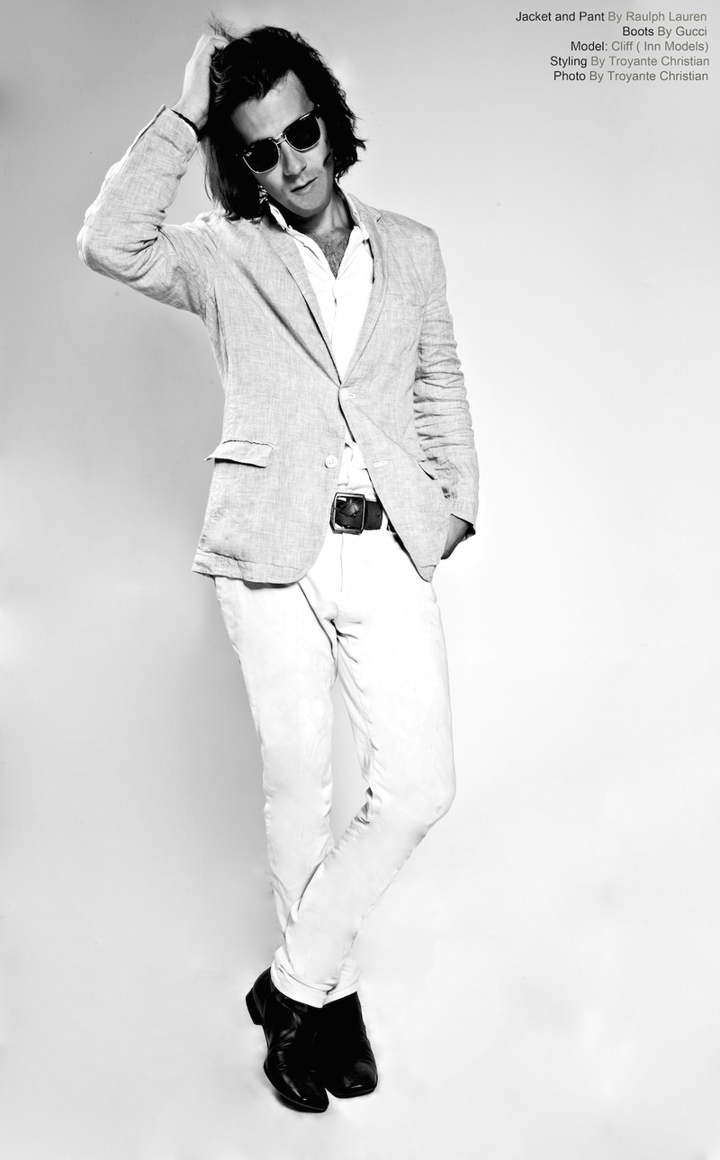 Male model photo shoot of Cliff Koma