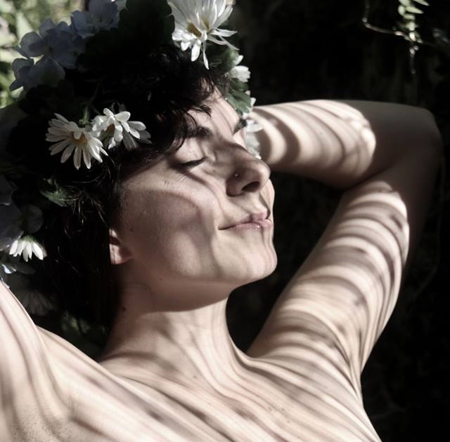 Female model photo shoot of Tawdry Hepburn by Unique Nudes in Nakayama Studios, Riverside, CA