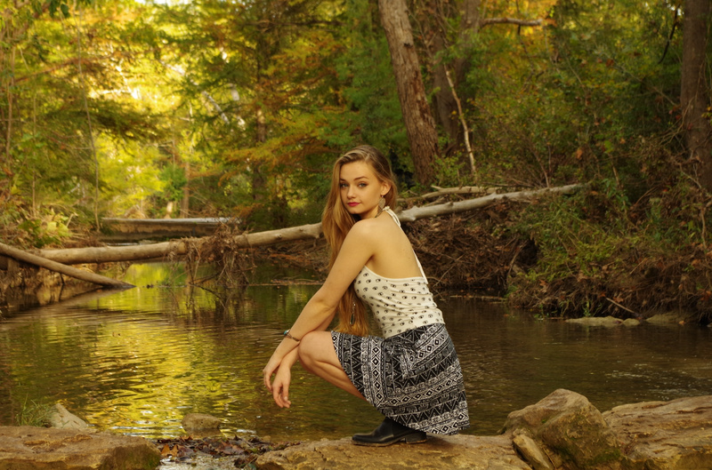 Female model photo shoot of DevineLight and KristenDevine in Upper Bull Creek, Austin