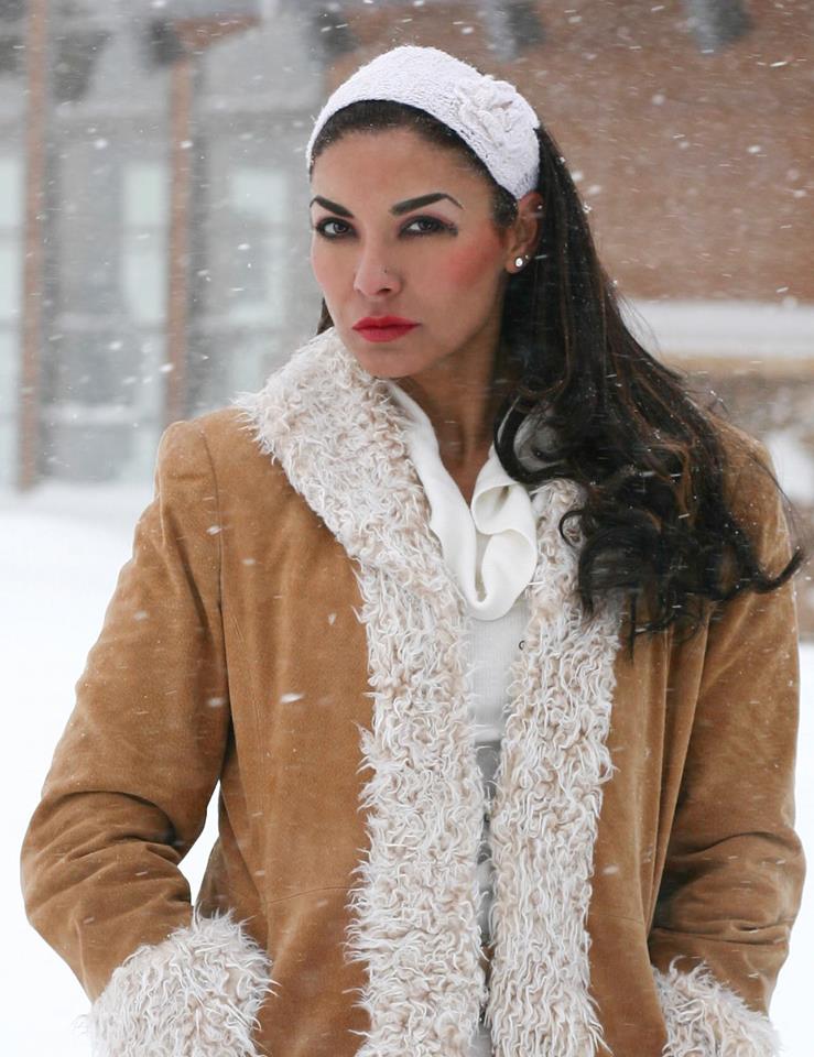 Female model photo shoot of Silvia  in Winter Park