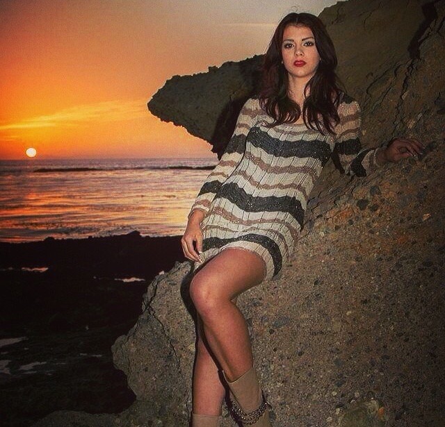 Female model photo shoot of Alice Martin in Laguna beach