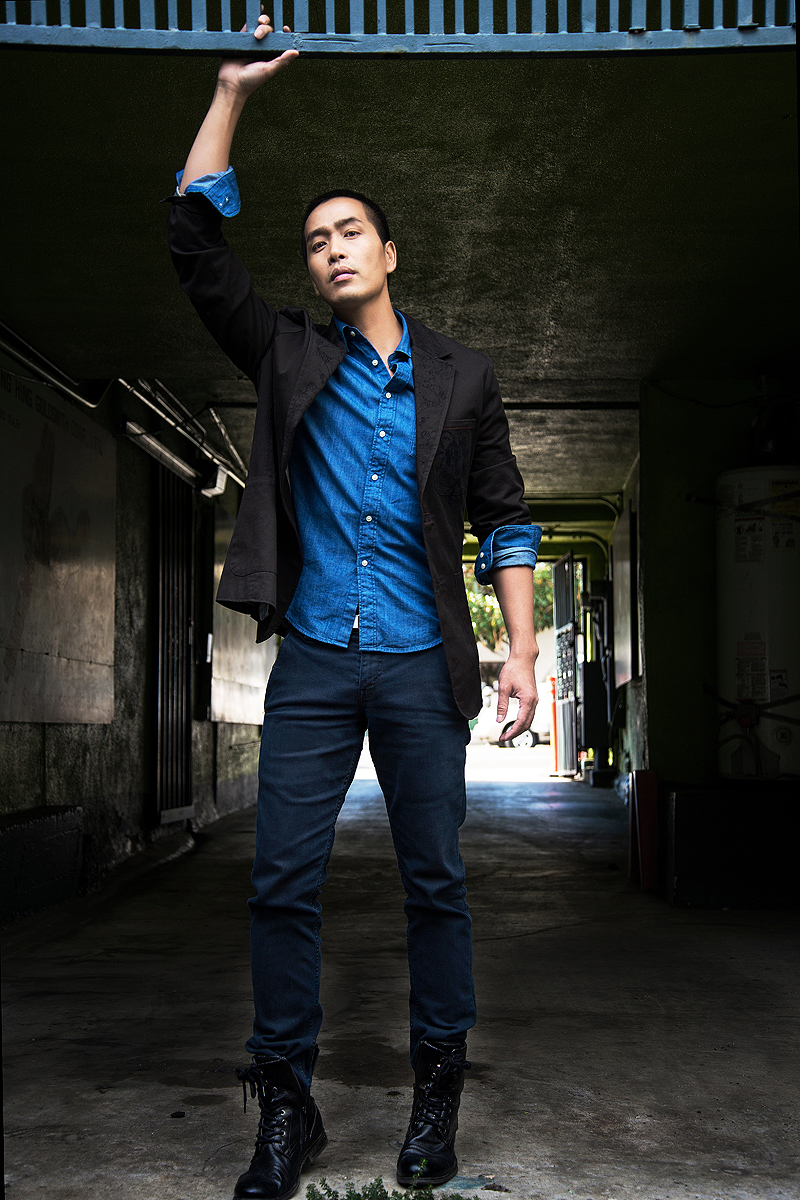 Male model photo shoot of Jian Leonardo in Los Angeles, CA