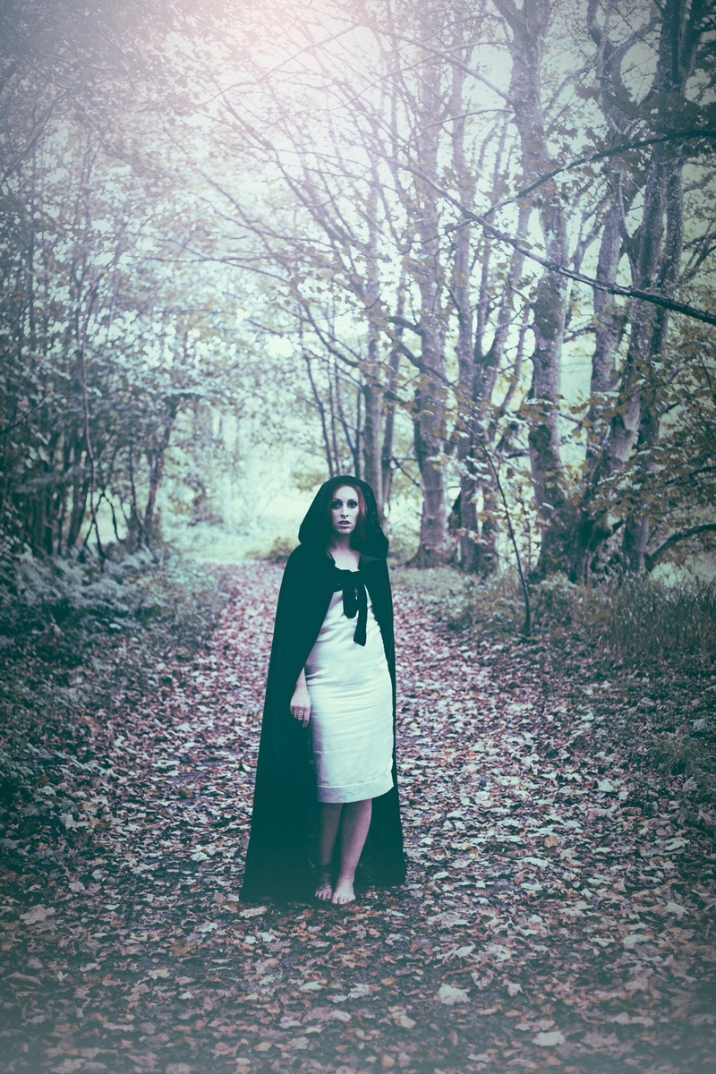 Female model photo shoot of Fairytale Asylum in Scotland